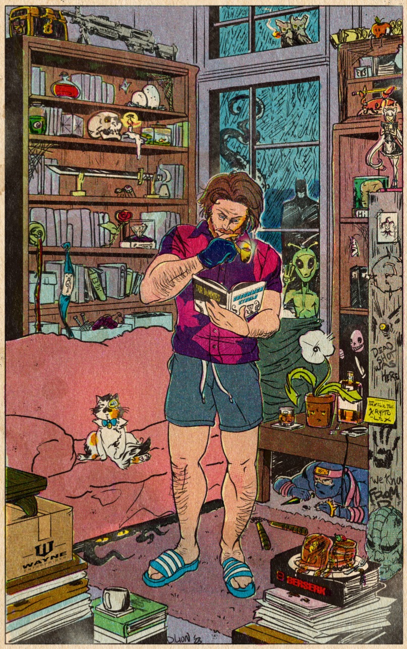 About artwork (comic page)